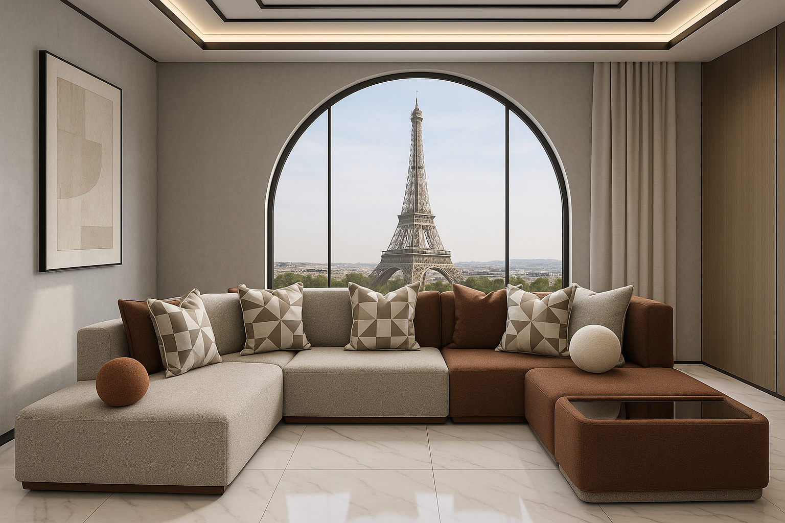 Canapé Le Nid Français à Paris